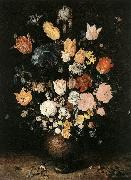 BRUEGHEL, Jan the Elder Bouquet of Flowers gh Sweden oil painting reproduction